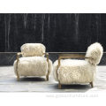 Sheepskin Armchair Living Room Furniture